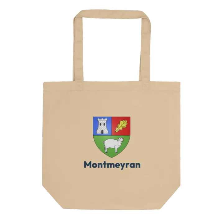 Tote bag coton bio — blason de Montmeyran