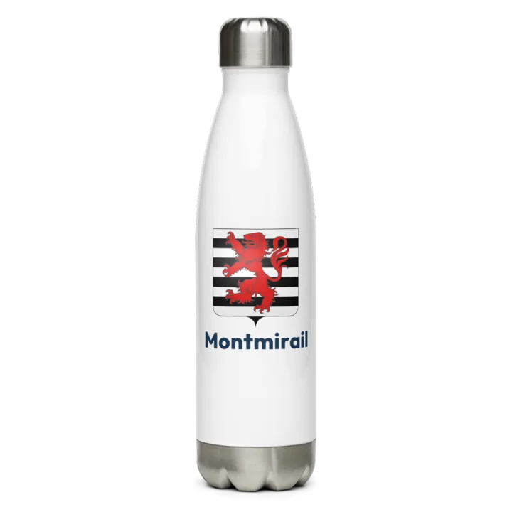 Gourde inox blason de Montmirail