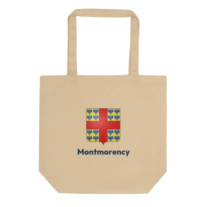 Tote bag coton bio — blason de Montmorency