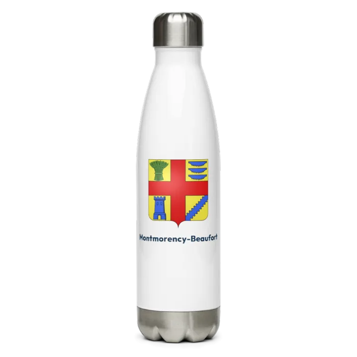 Gourde inox blason de Montmorency-Beaufort