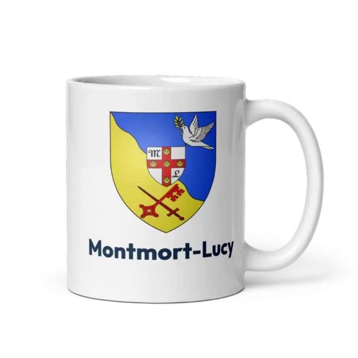 Mug blason de Montmort-Lucy