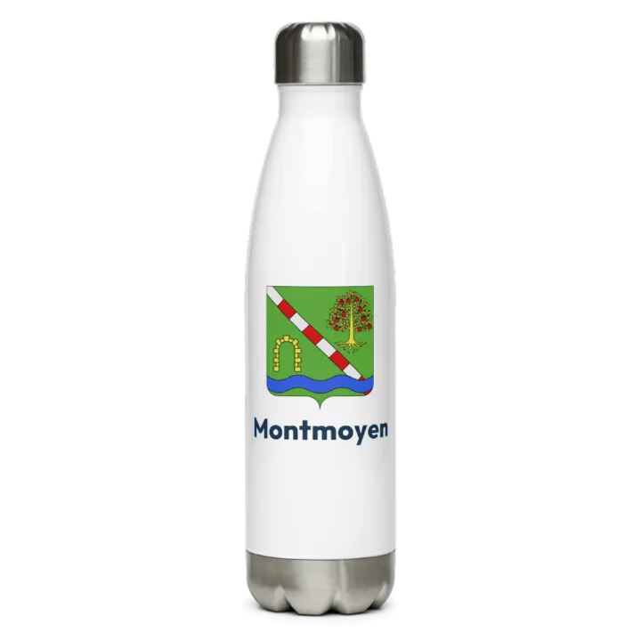 Gourde inox blason de Montmoyen