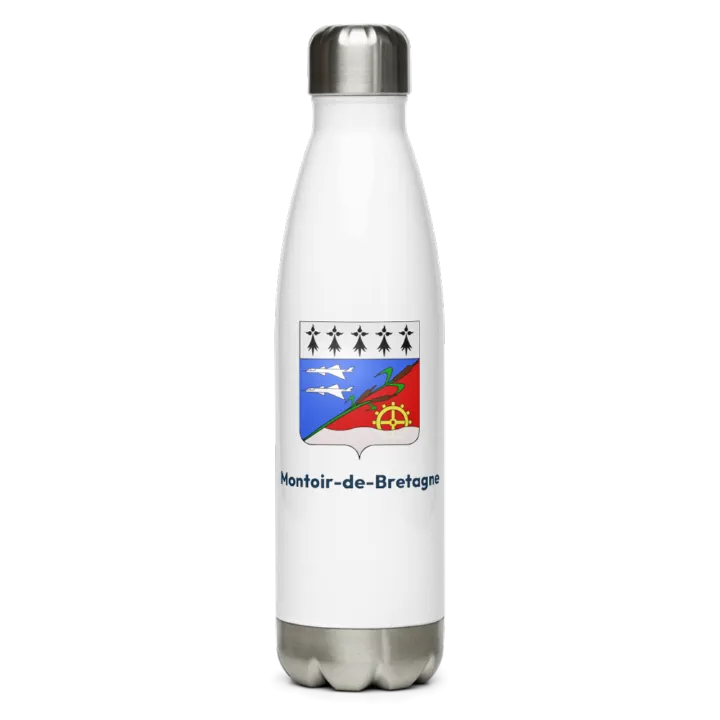 Gourde inox blason de Montoir-de-Bretagne