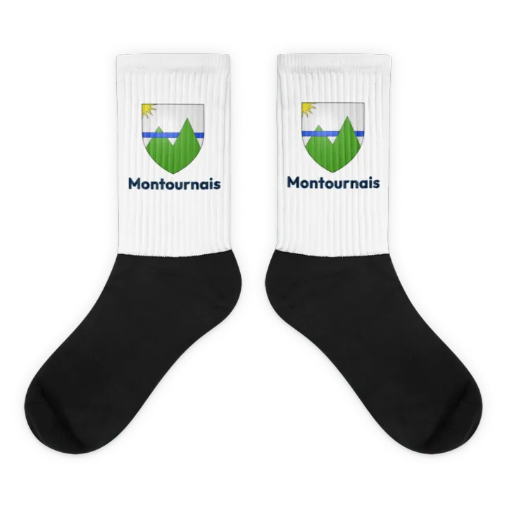 Chaussettes — blason de Montournais