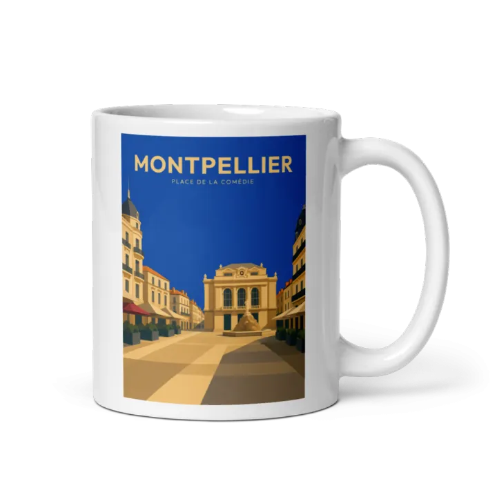 Mug — Montpellier et la Place de la Comédie