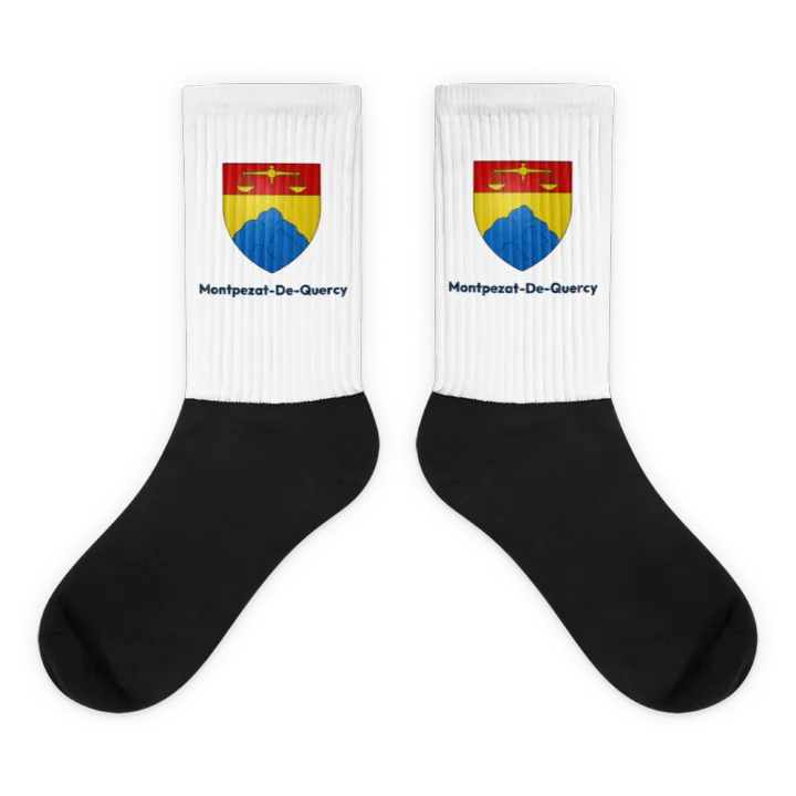 Chaussettes — blason de Montpezat-de-Quercy