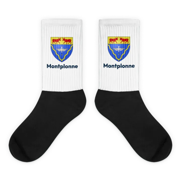 Chaussettes — blason de Montplonne
