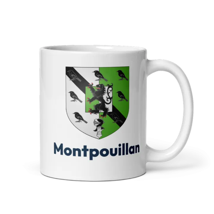 Mug blason de Montpouillan