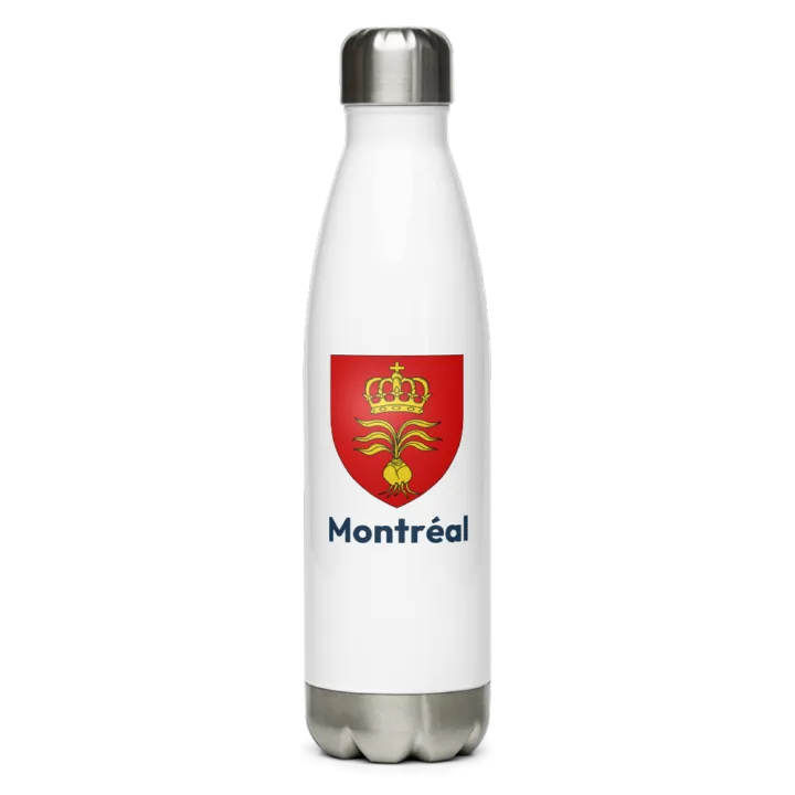 Gourde inox blason de Montréal