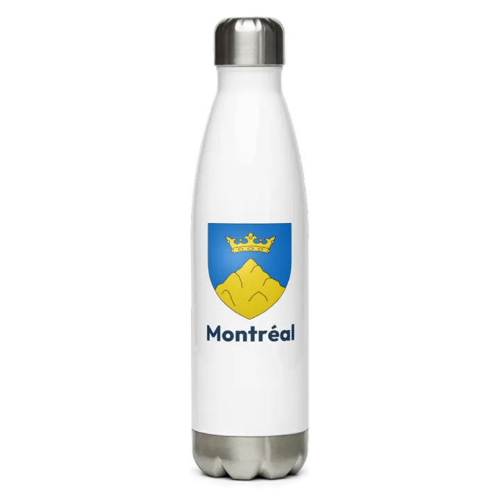 Gourde inox blason de Montréal