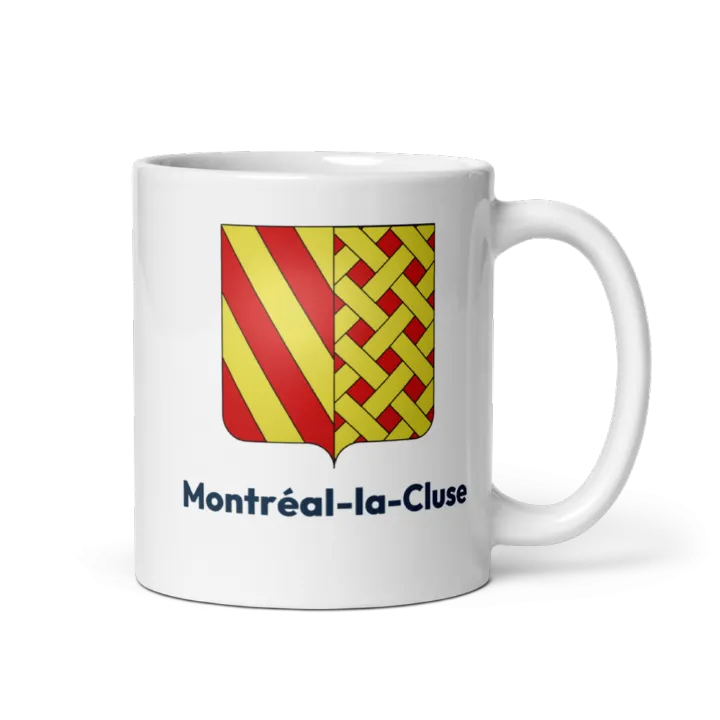 Mug blason de Montréal-la-Cluse