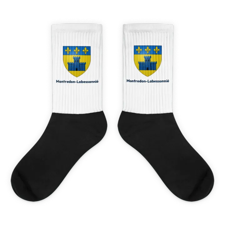 Chaussettes — blason de Montredon-Labessonnié