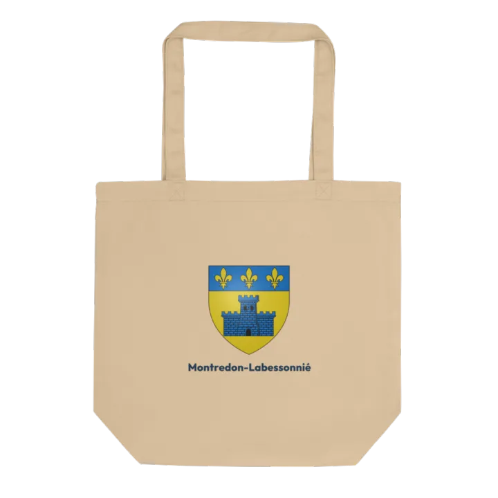 Tote bag coton bio — blason de Montredon-Labessonnié