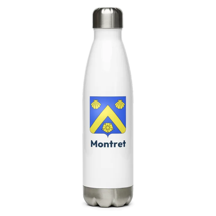 Gourde inox blason de Montret