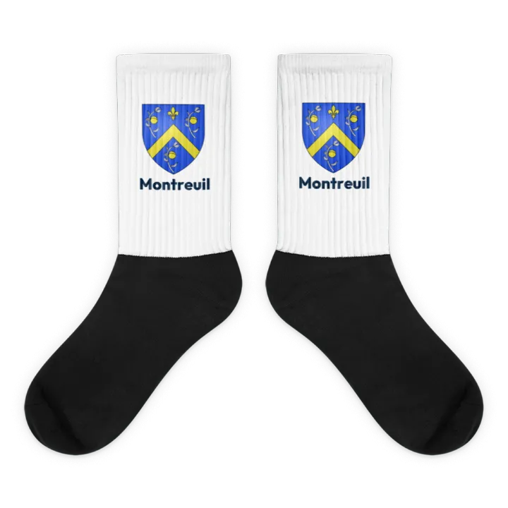 Chaussettes — blason de Montreuil