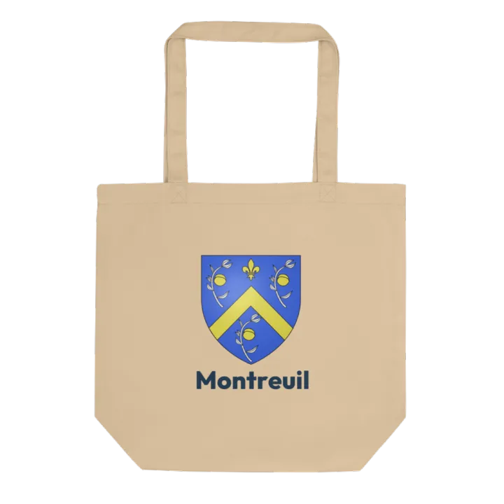 Tote bag coton bio — blason de Montreuil