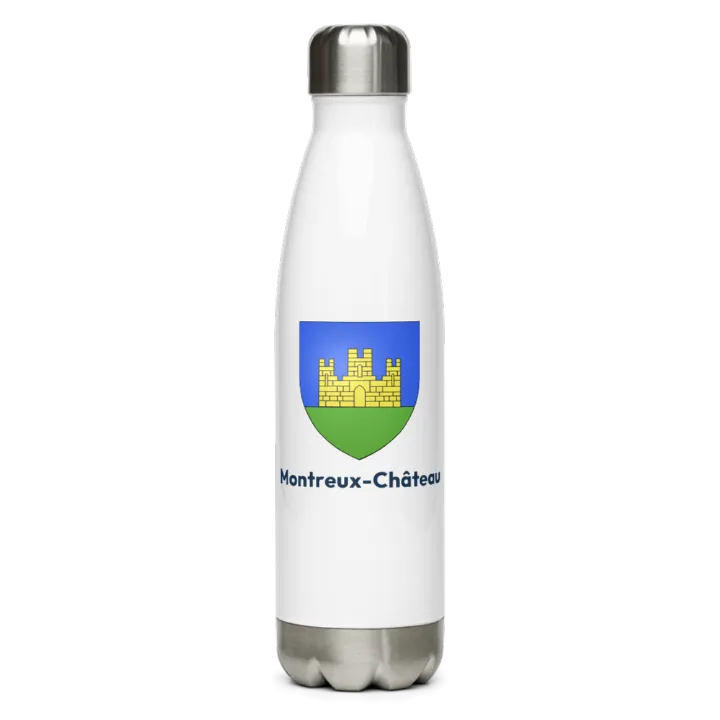 Gourde inox blason de Montreux-Château