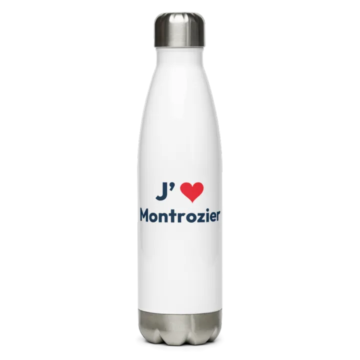 Gourde inox « J’❤ Montrozier »