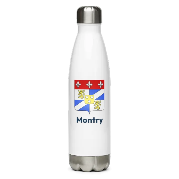 Gourde inox blason de Montry