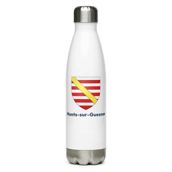 Gourde inox blason de Monts-sur-Guesnes