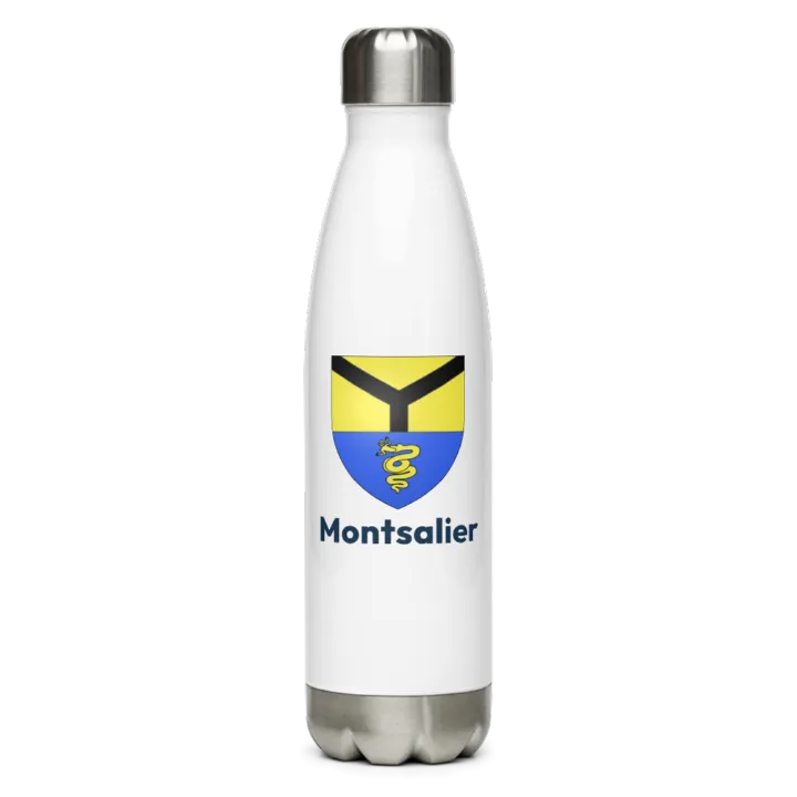 Gourde inox blason de Montsalier