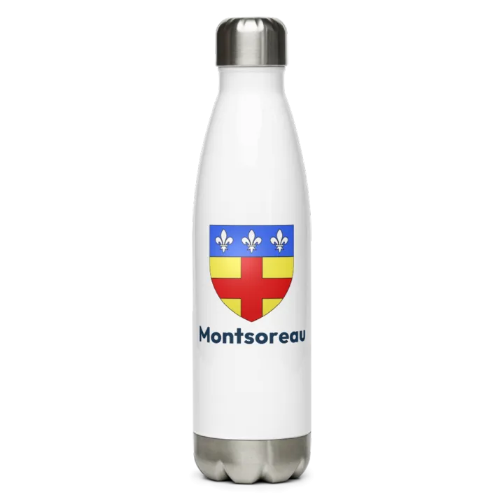 Gourde inox blason de Montsoreau
