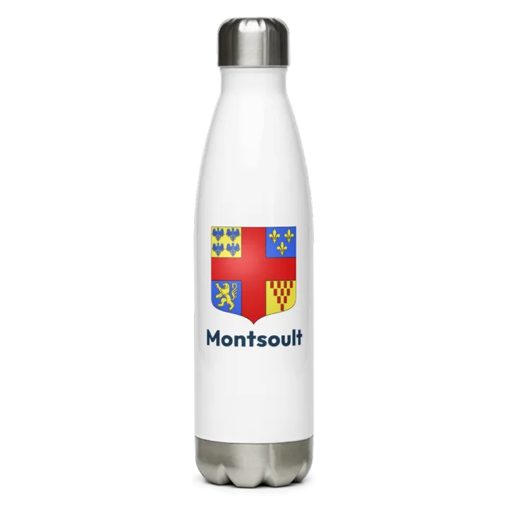 Gourde inox blason de Montsoult