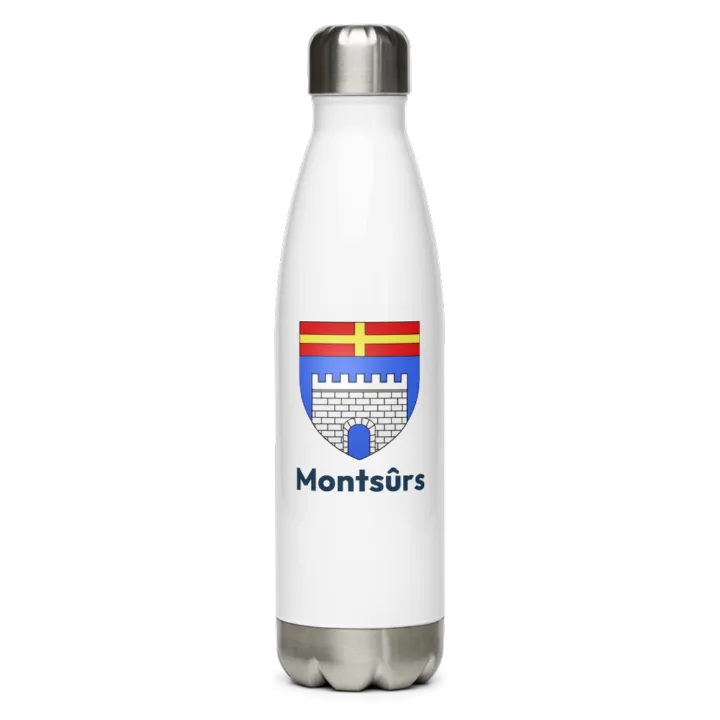 Gourde inox blason de Montsûrs
