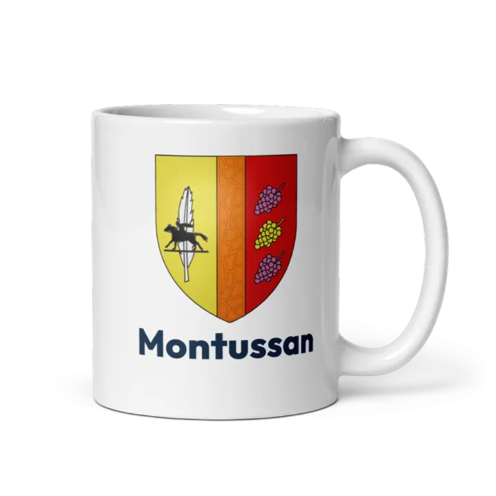 Mug blason de Montussan
