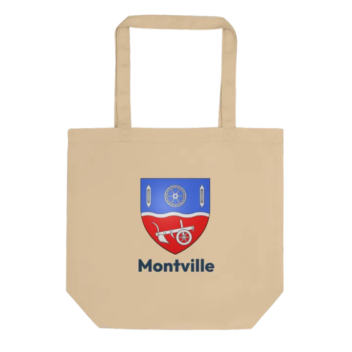 Tote bag coton bio — blason de Montville