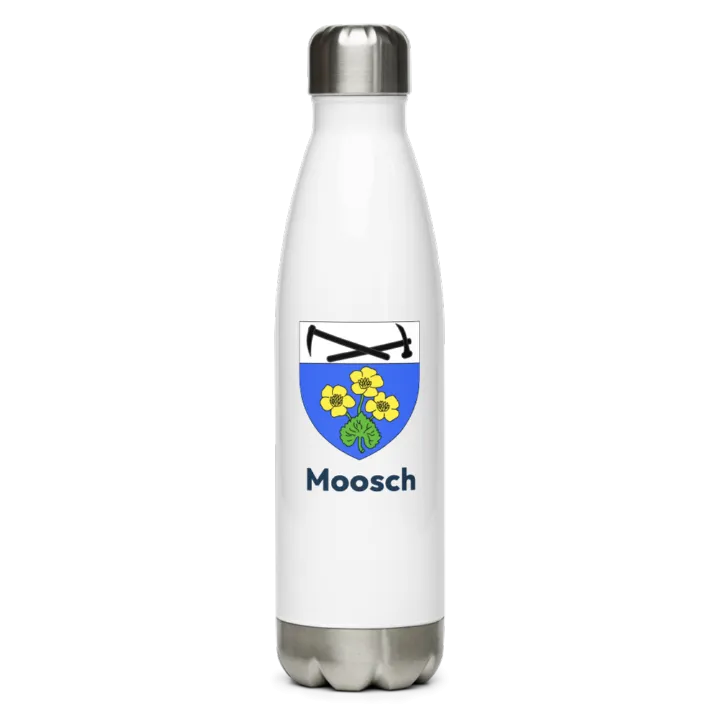 Gourde inox blason de Moosch