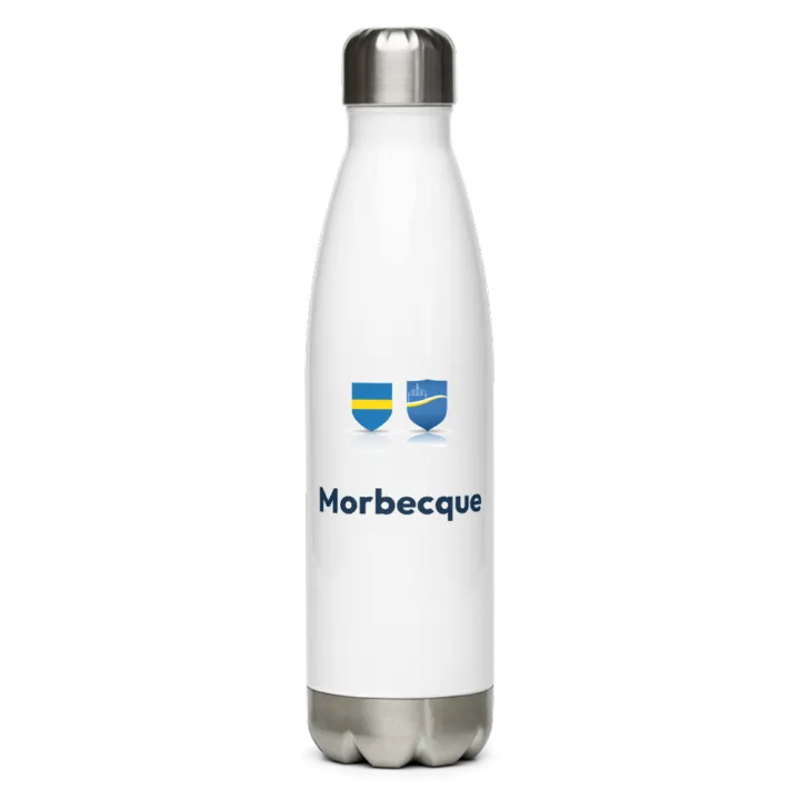 Gourde inox blason de Morbecque