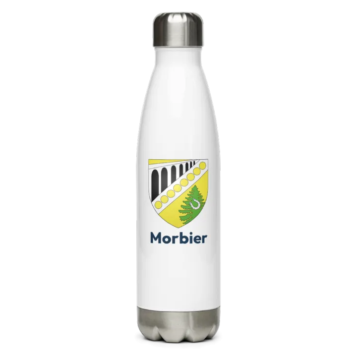 Gourde inox blason de Morbier