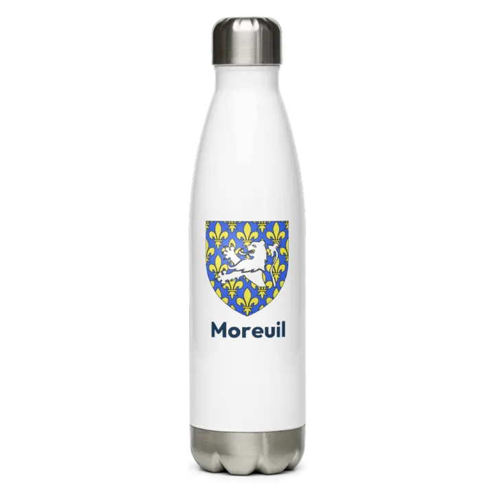 Gourde inox blason de Moreuil