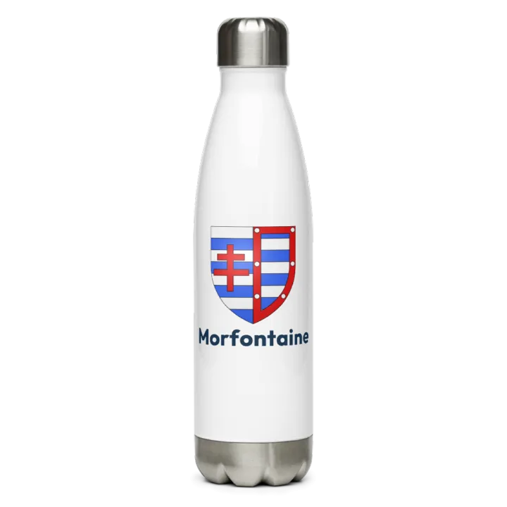 Gourde inox blason de Morfontaine