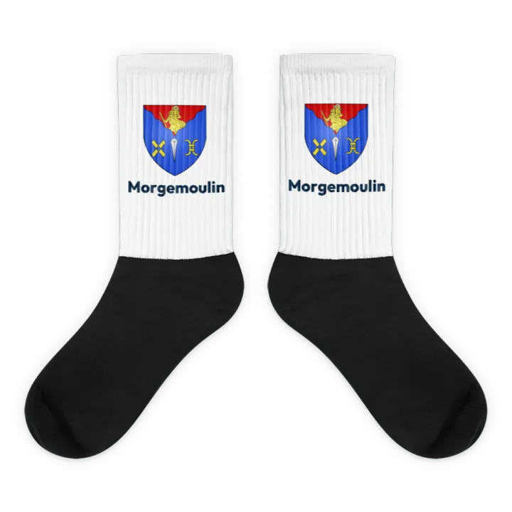 Chaussettes — blason de Morgemoulin