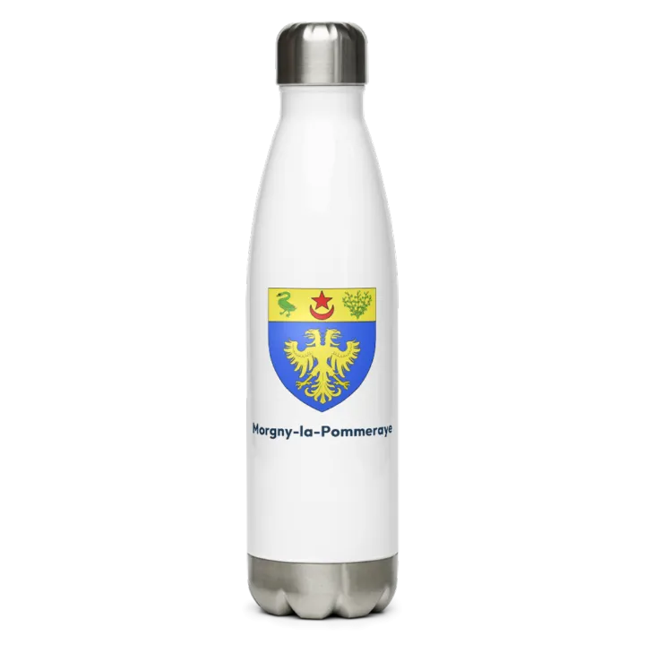 Gourde inox blason de Morgny-la-Pommeraye