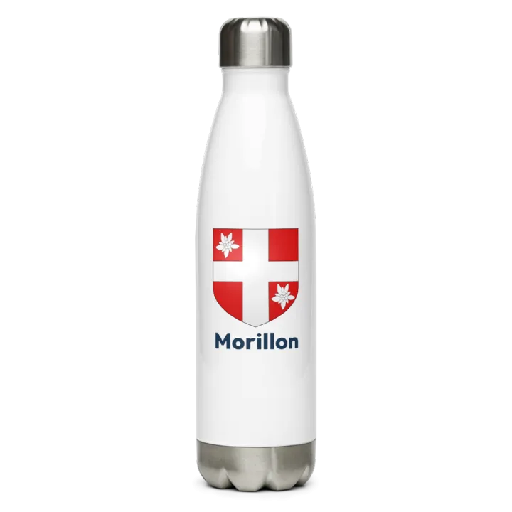 Gourde inox blason de Morillon