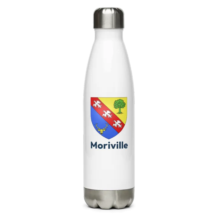 Gourde inox blason de Moriville
