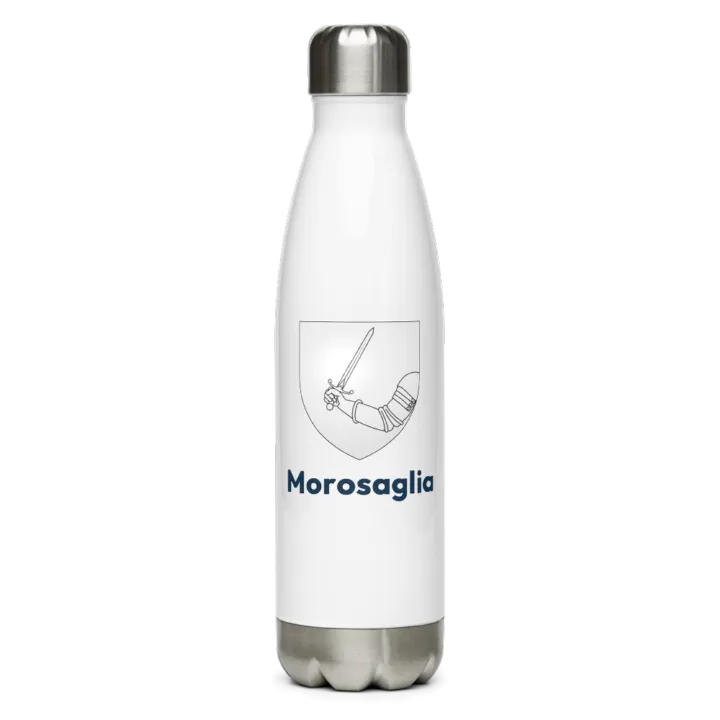 Gourde inox blason de Morosaglia