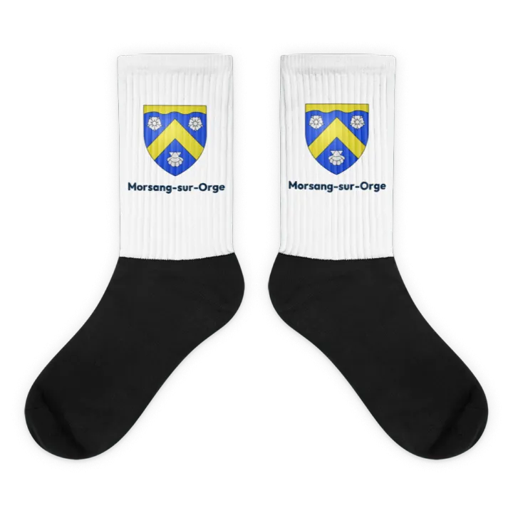 Chaussettes — blason de Morsang-sur-Orge