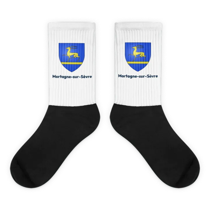 Chaussettes — blason de Mortagne-sur-Sèvre