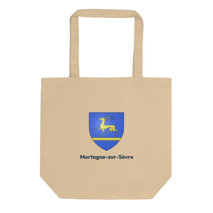 Tote bag coton bio — blason de Mortagne-sur-Sèvre