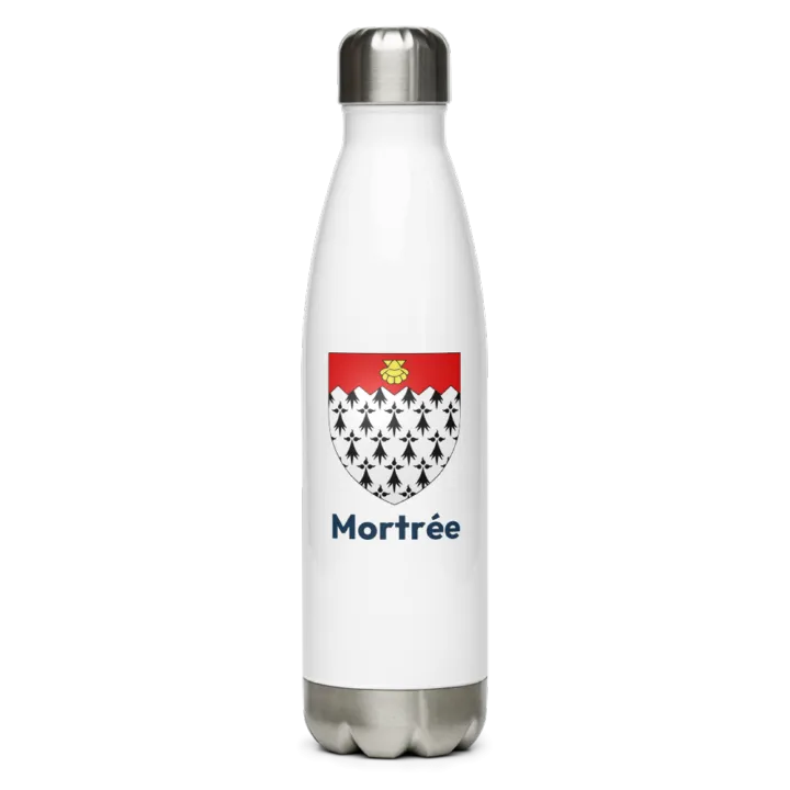 Gourde inox blason de Mortrée