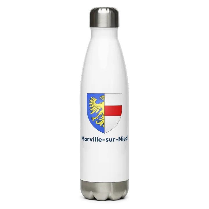 Gourde inox blason de Morville-sur-Nied