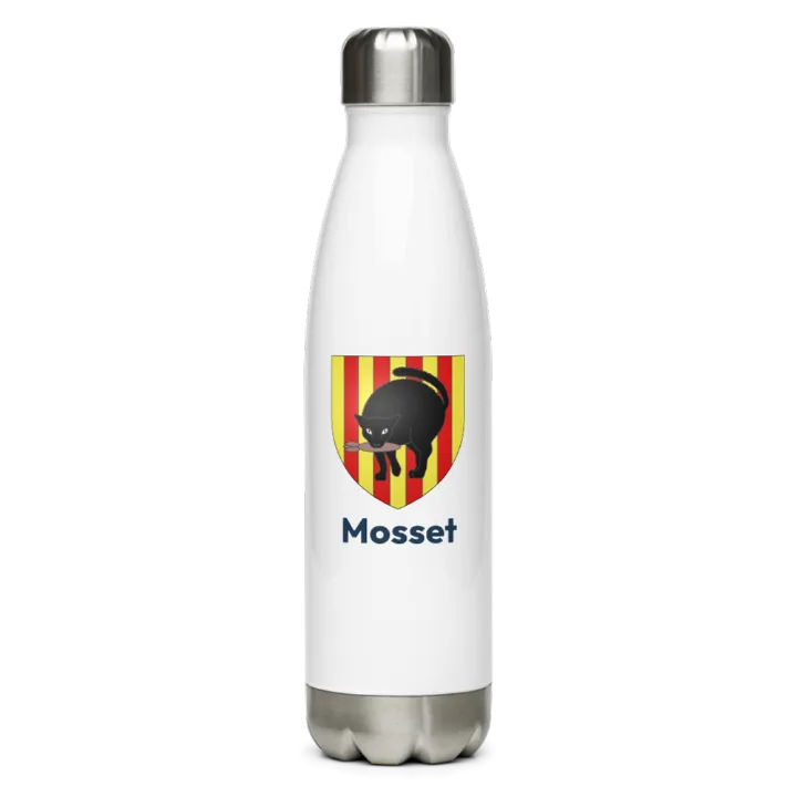 Gourde inox blason de Mosset