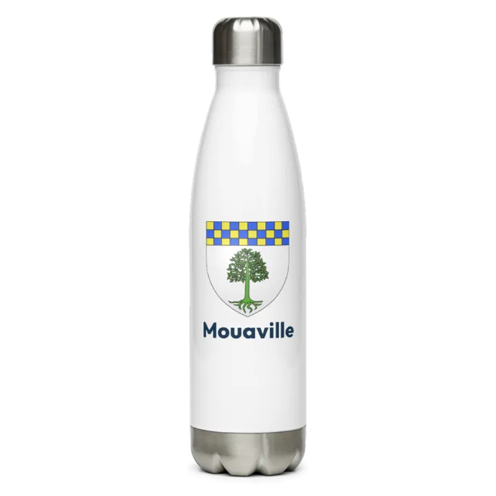 Gourde inox blason de Mouaville