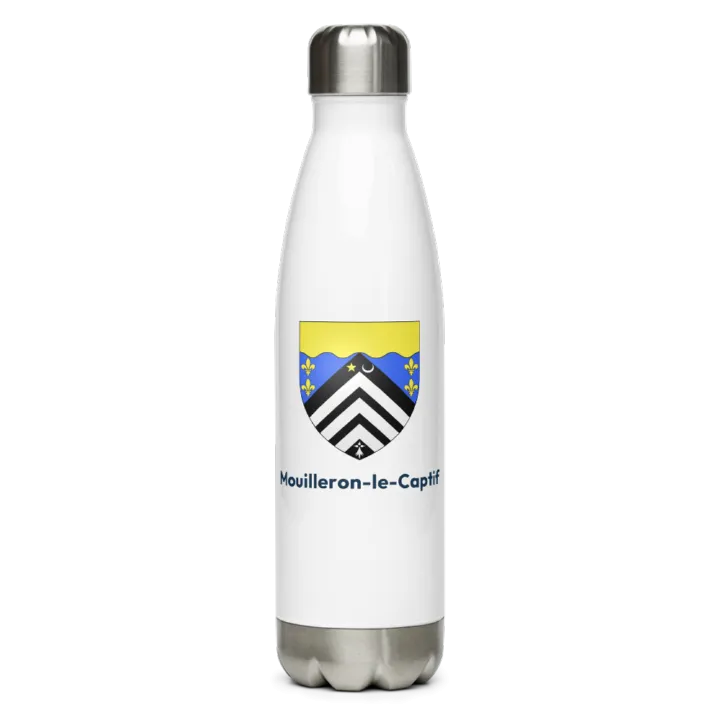 Gourde inox — blason de Mouilleron-le-Captif