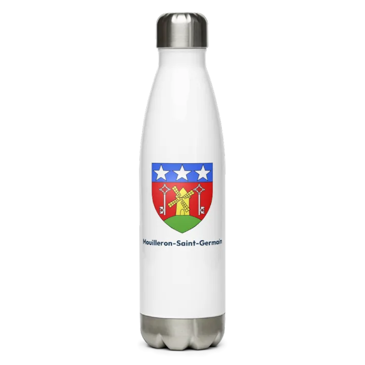 Gourde inox — blason de Mouilleron-Saint-Germain