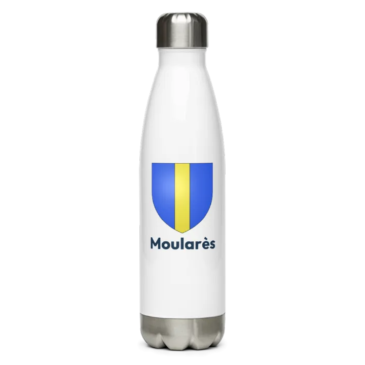 Gourde inox blason de Moularès